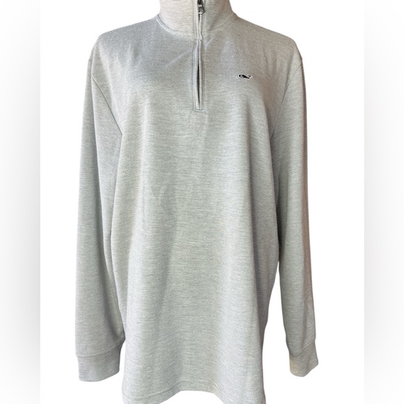 Vineyard Vines Other - Vineyard Vines Quarter Zip Pullover Gray Shep Shirt Style Size Large